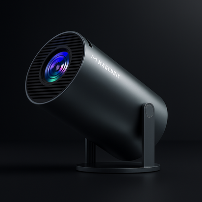 HY300 PRO Projector | 8K Decode, Android 14, Dual WiFi 6, BT 5.4, 290 ANSI, 720P/1080P, Home & Outdoor Cinema